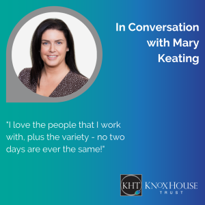 In conversation series: Mary Keating